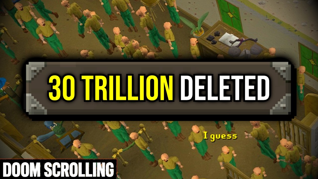 Jagex УДАЛИЛА 30 триллионов золота у ботов (OSRS)
