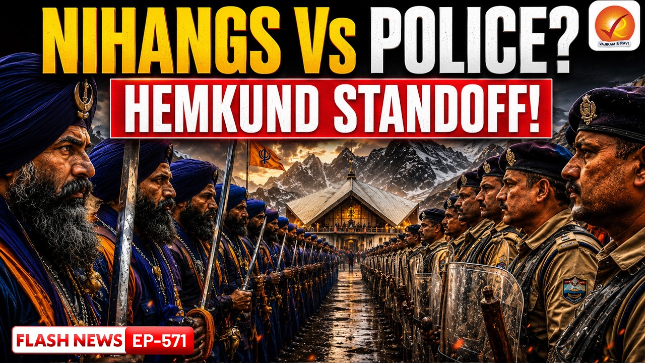 Uttarakhand Border Standoff | Who Are Nihang Sikhs? |  Hemkund Sahib Row | Vajiram and Ravi