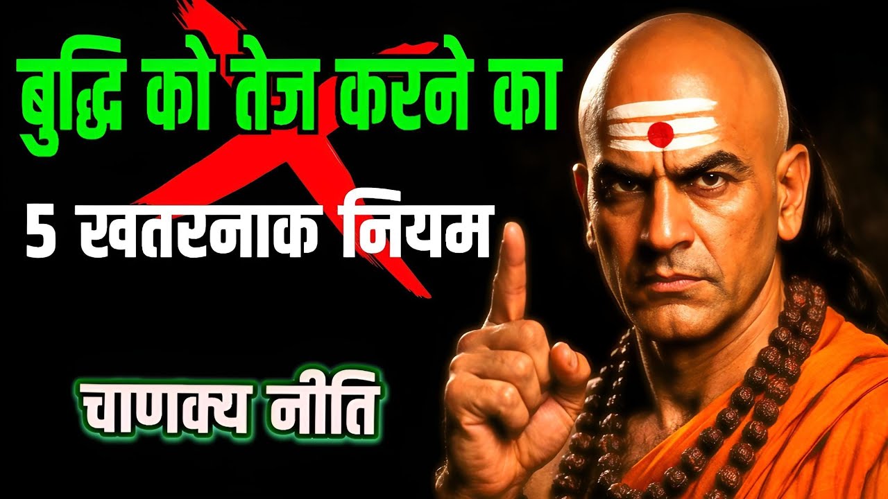 🧠दिमाग को तेज कैसे करें | चाणक्य नीति का सबसे खतरनाक ज्ञान | Chanaky Niti 