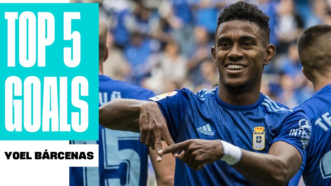 TOP GOLES Yoel B&aacute;rcenas con el Real Oviedo