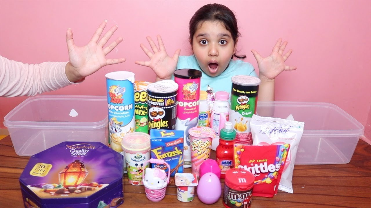 تحدي لاتختار حلويات السلايم الخاطئ !!!Don't Choose the Wrong Snack Slime Challenge