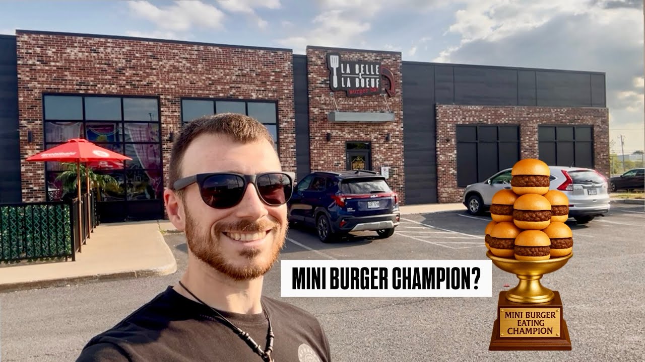 Mini Burger Eating Contest | How Many Can I Eat in 5 Minutes?
