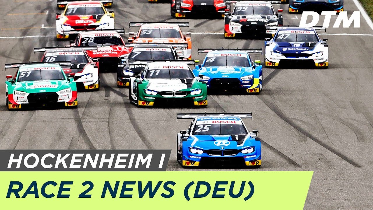 DTM 2019 - Hockenheim Auftakt - Highlights Rennen 2 (DEU)