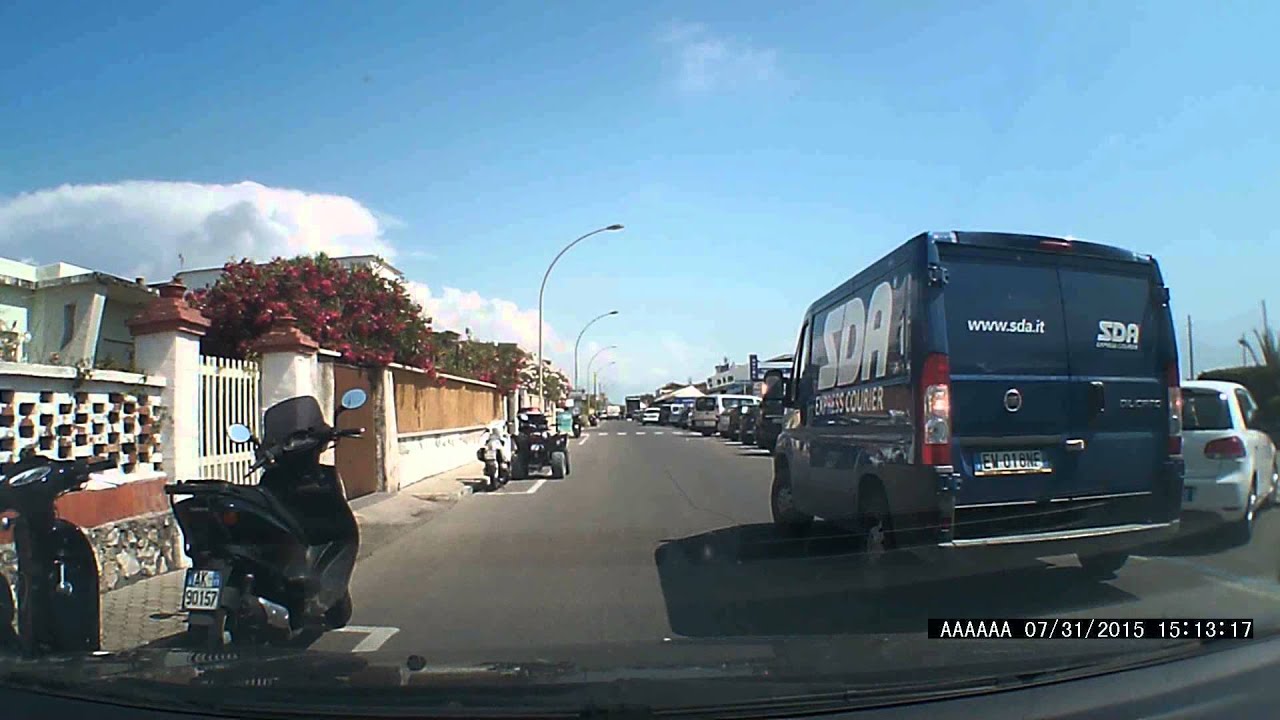 Lungomare di Montalto Marina. Luglio 2015.