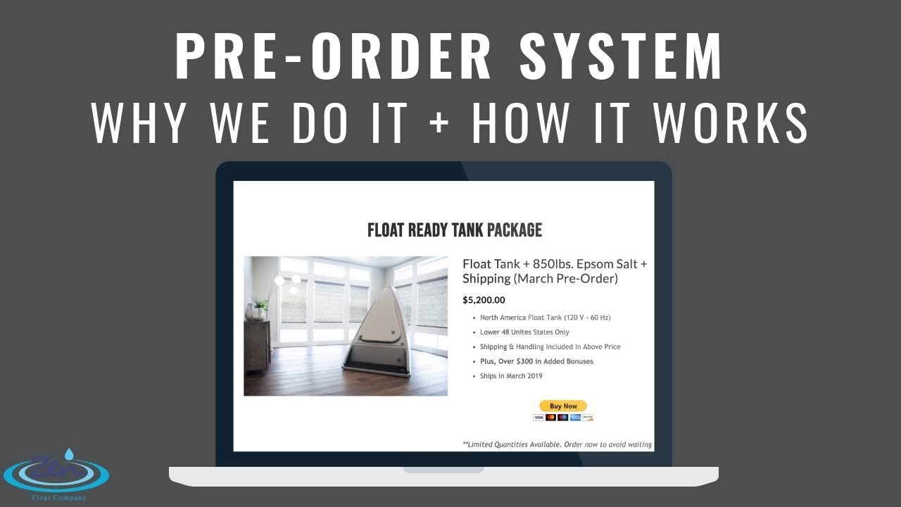 Pre Order System