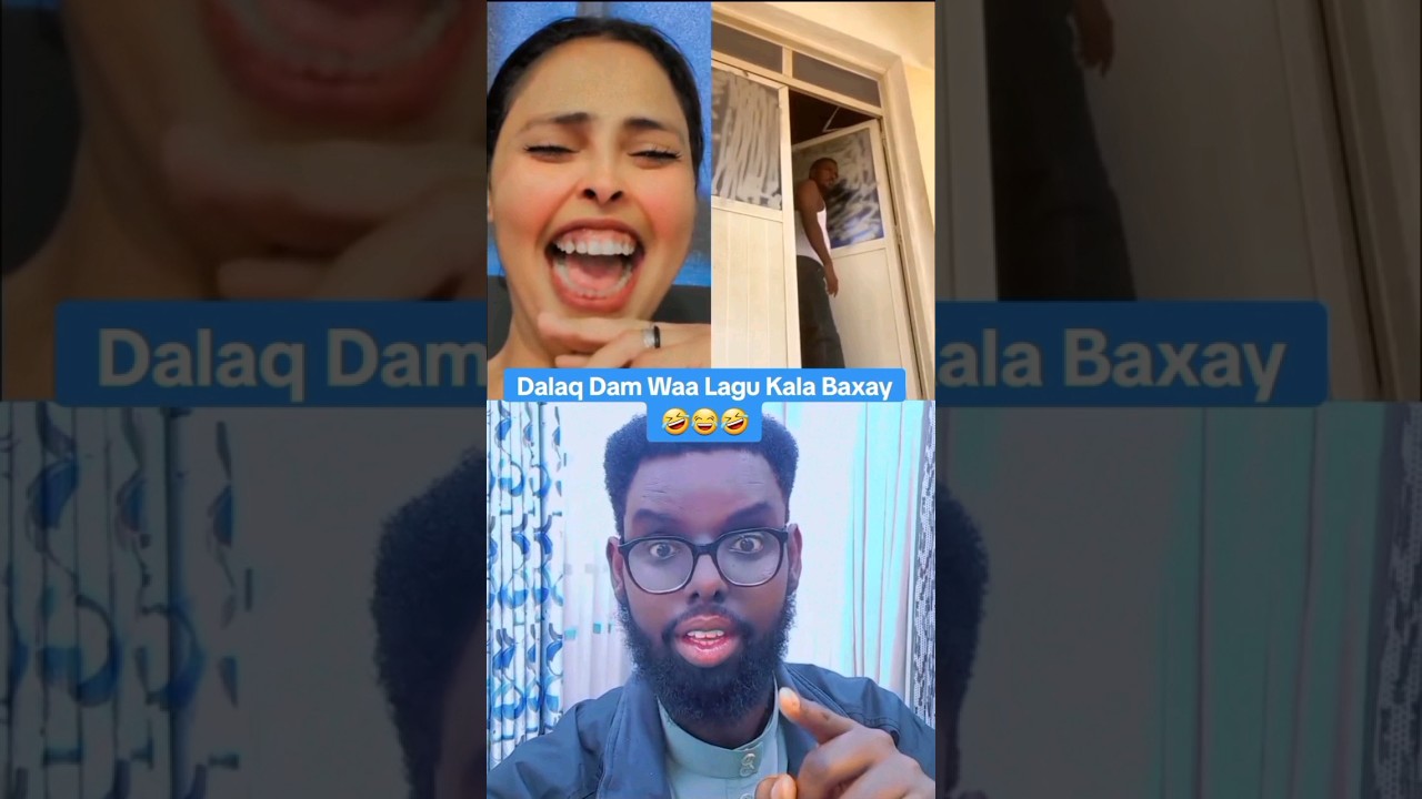 Dalaq Dam Waa Lagu Kala Baxay🤣😂🤣, #youtubeshorts #foryou #funny #somalia #followme #thanks