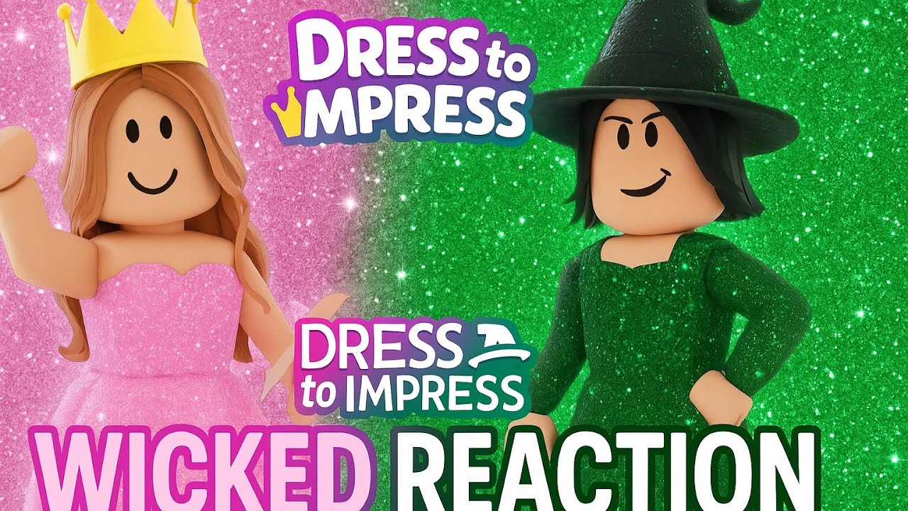 @Play_DressToImpress +@WickedForGoodOfficial collab reaction and deep dive to the trailer 