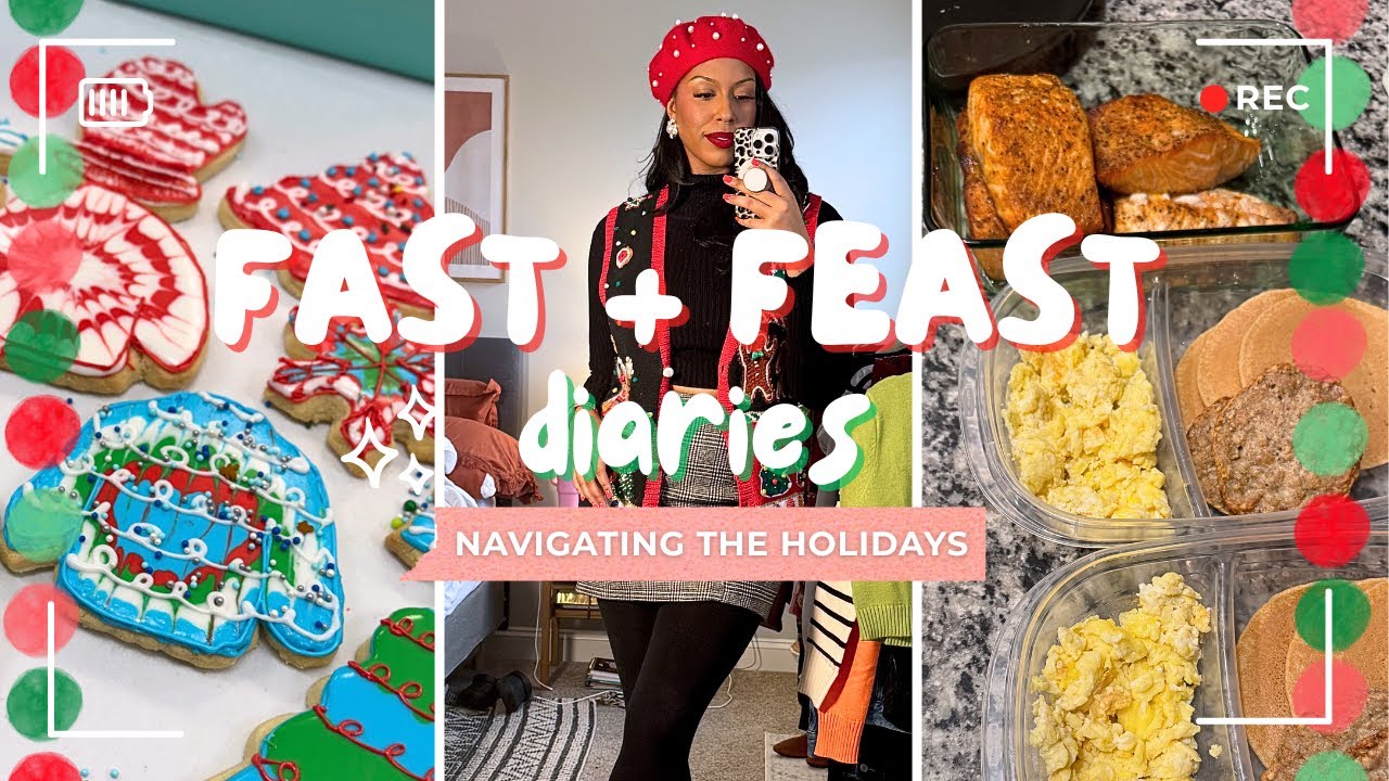 FAST + FEAST DIARIES: Maintenance During the Holidays, Alterations, Decorating, Chit Chat | 75lbs ⬇️