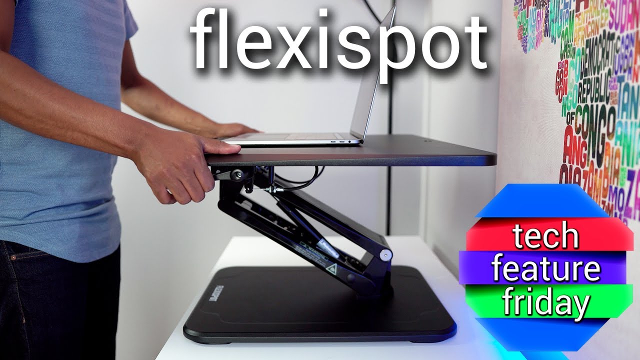 Tech Feature Friday + GIVEAWAY Ep. 13 | FlexiSpot 27