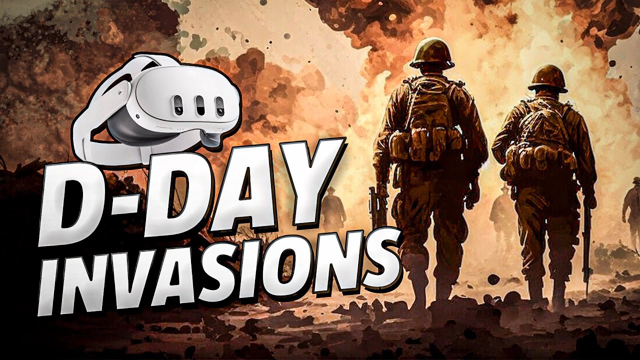 D-Day Invasions - Meta Quest 3 Gameplay | First Minutes [No Commentary]