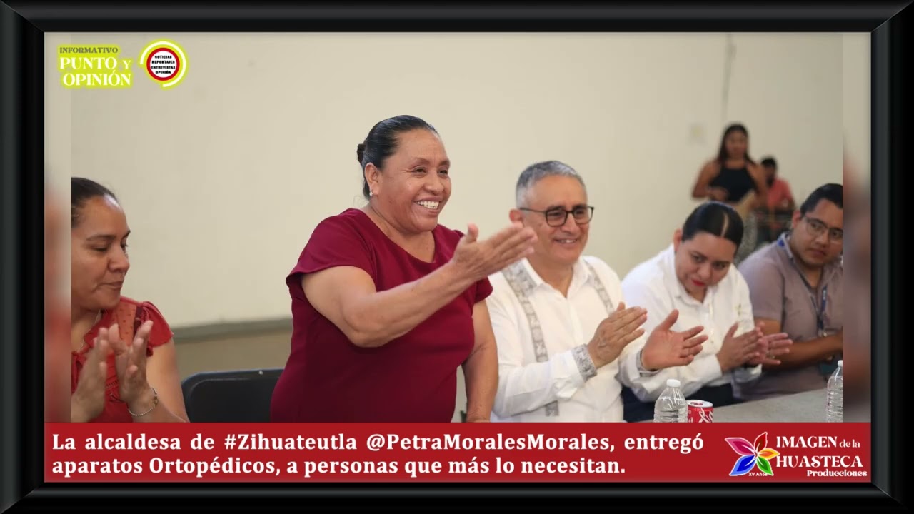 25040-1 La alcaldesa de #Zihuateutla Petra Morales Morales, entreg&oacute; aparatos Ortop&eacute;dicos