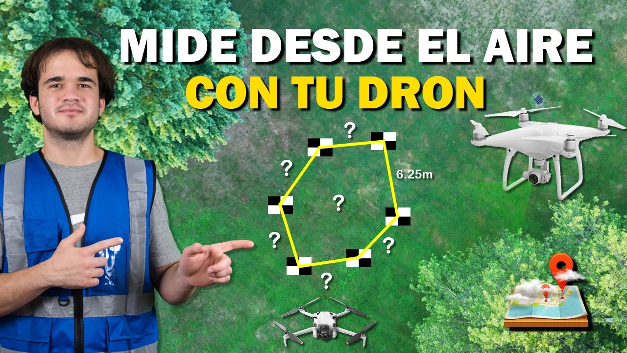 Mide desde el AIRE con tu DRON ¿Es posible? - Fotogrametría con Drones | Tutorial