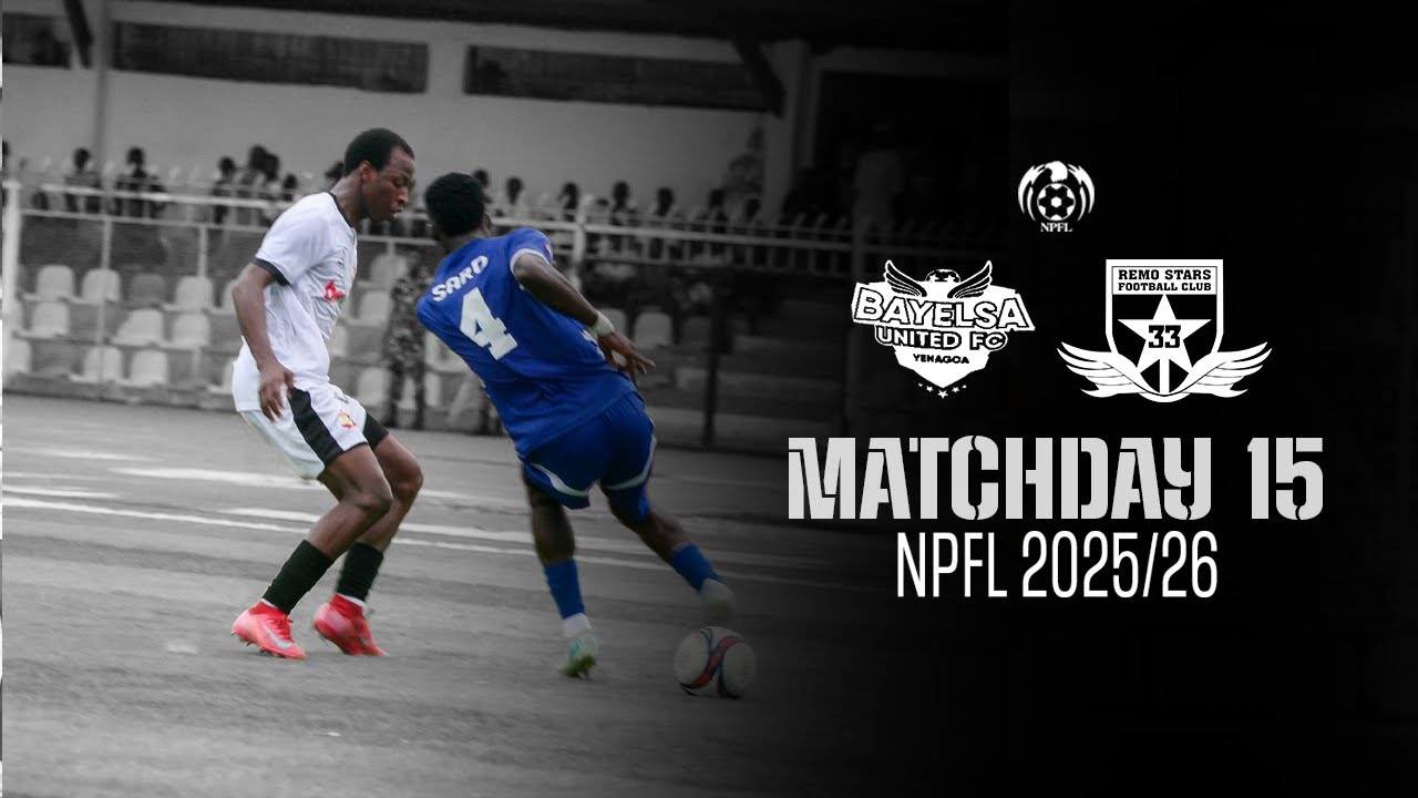 NPFL26 BAYELSA UNITED VS REMO STARS