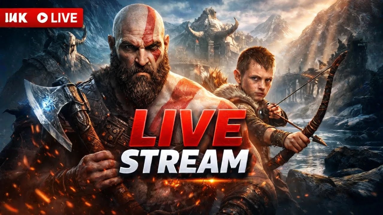 ROAD TO VALHALLA 🪓 God of War 2018 Live Stream