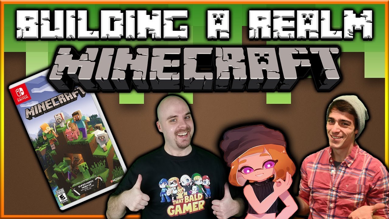 Minecraft: Bedrock Edition - THE REALM LOOKS AMAZING - Live ft: AminaSync + Aderan_ Gaming!