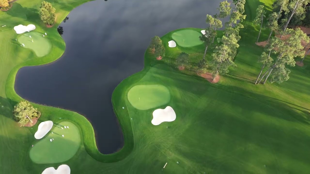 Augusta National Golf Club Fly Over #djidrone #augustageorgia 