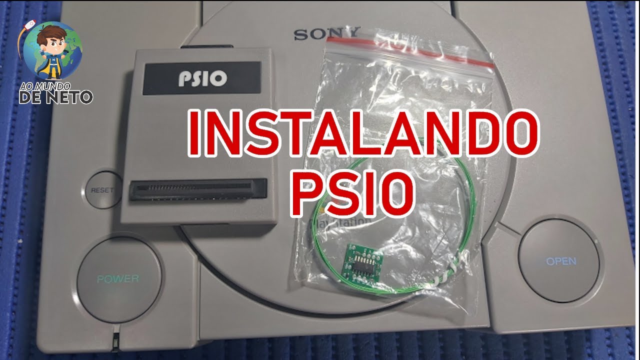 INSTALANDO O PSIO O EVERDRIVE DO PLAYSTATION 1