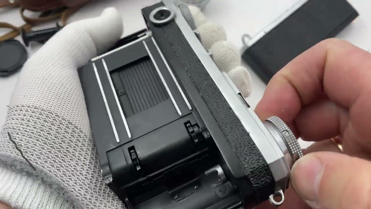 KIEV 4A USSR 35mm Contax copy Camera + Jupiter 8m lens #7608109