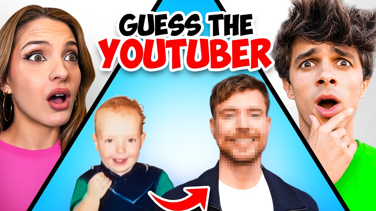 Угадай BABY YouTuber Challenge!
