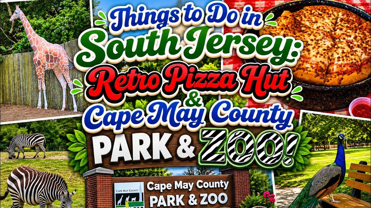 Things to Do in South Jersey: Retro Pizza Hut & Cape May County Park & Zoo! 