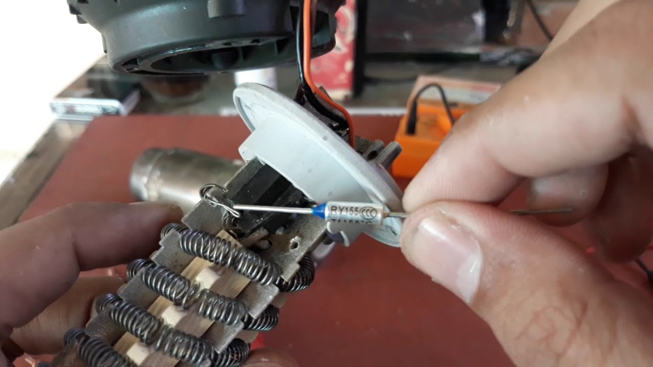 HotGun (bosch) sudah tidak panas ? Jangan ganti dulu element nya !!