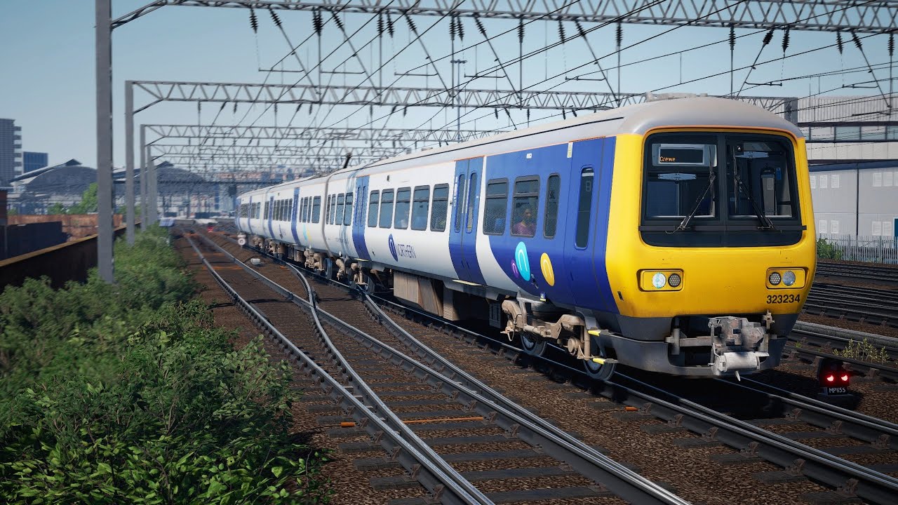 Train Sim World 5 Manchester Piccadilly - Manchester Airport Class 323 emu