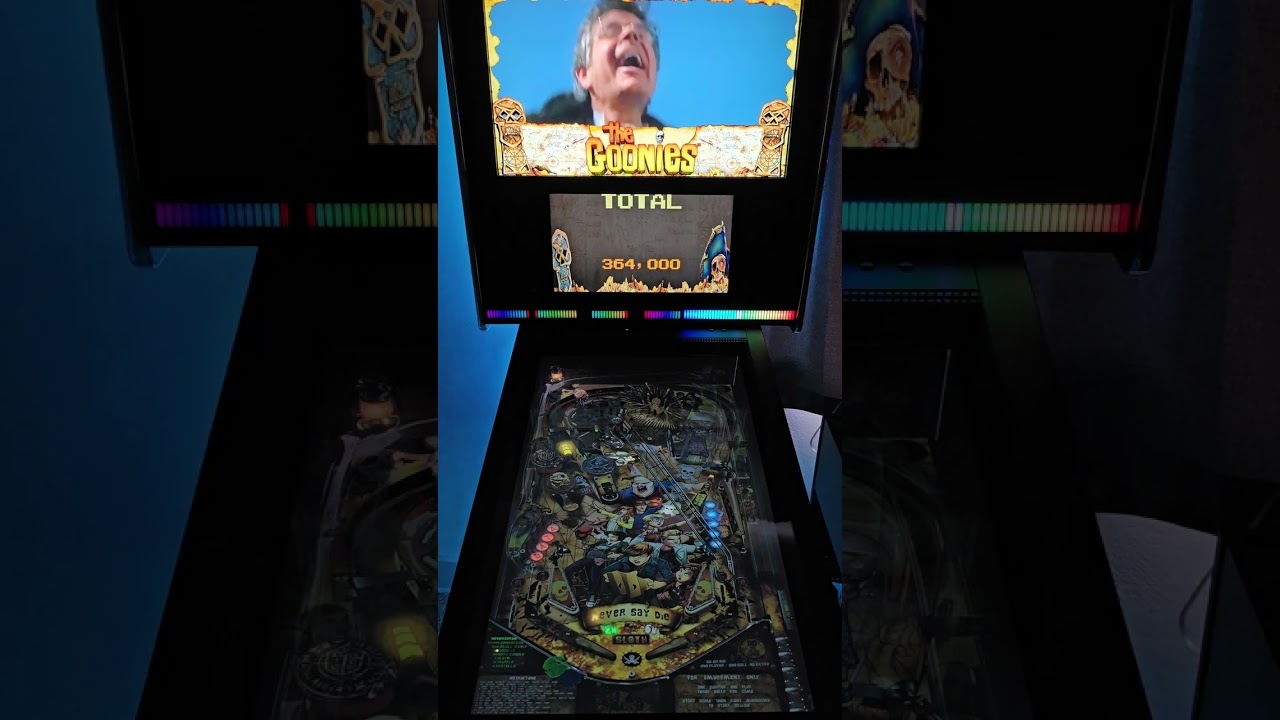 The Goonies Never Say Die Pinball (VPW) By VPinWorkshop 4K VPX gameplay
