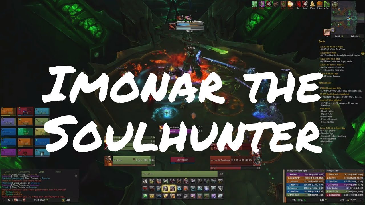 Imonar the Soulhunter Boss Strategy Guide - Antorus - Forbidden Descent 3/3 (World of Warcraft)