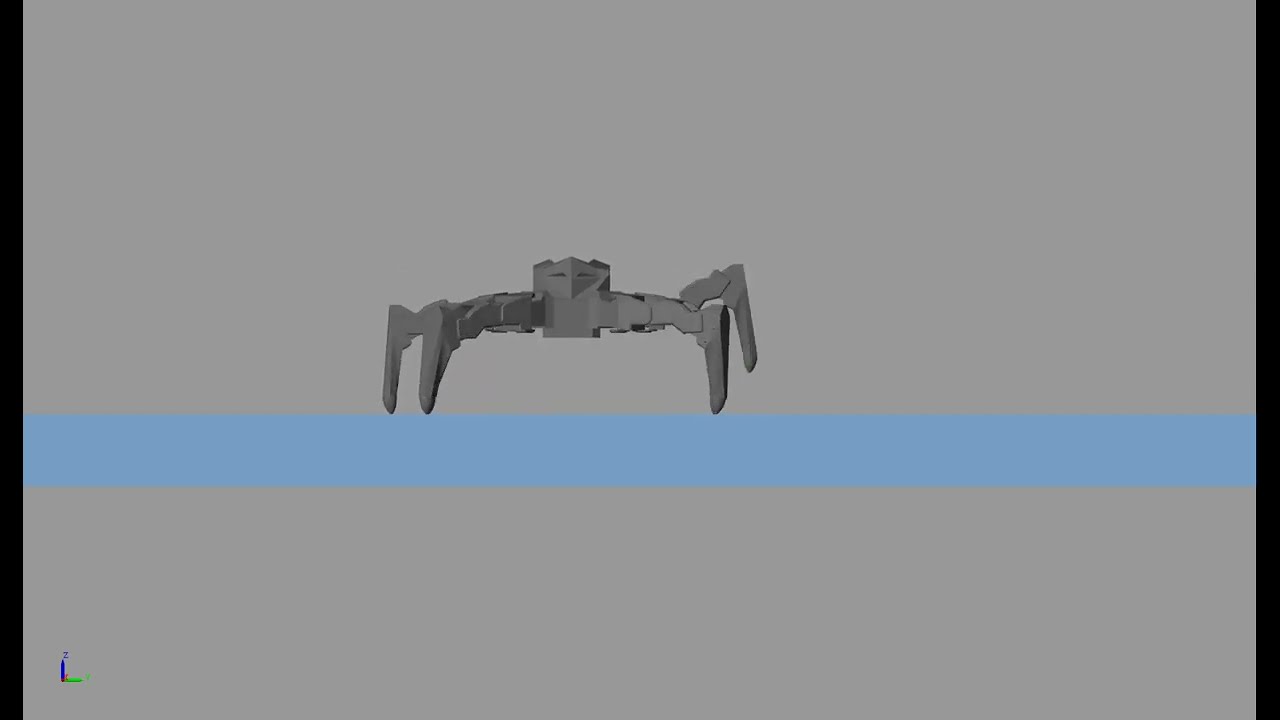 Wave Gait Front View