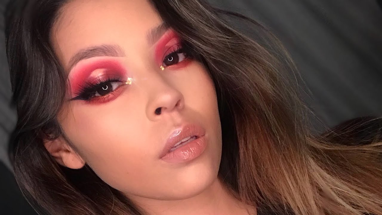 RED HALO EYE ♡ Hefzy Mares