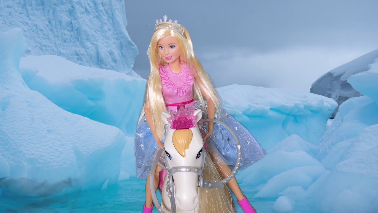 Unboxing Barbie Princess Adventure Horse With Me and My Sisters