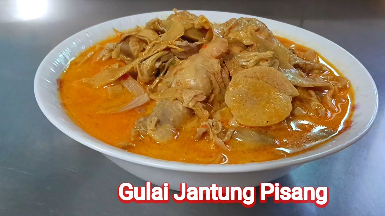 Baru kali ini masak gulai jantung pisang seenak ini// kalian wajib coba