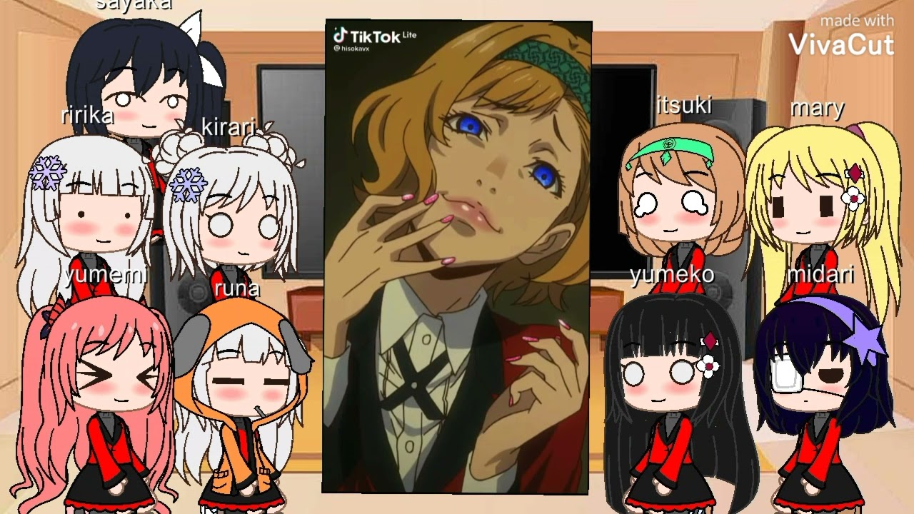 Kakegurui react to themselves//girls// Part 2 (read disc)
