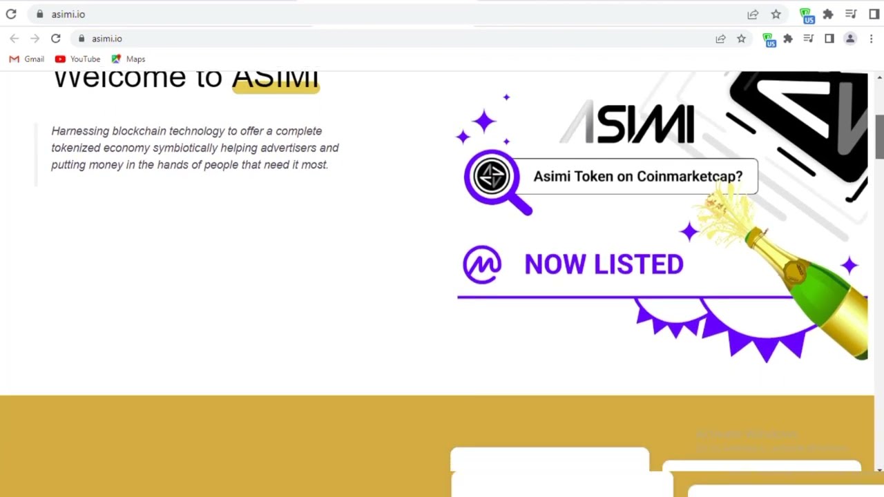 ASIMI Project Full Review | ASIMI Token blockchain technology system | ASIMI REWARDS - MINTING