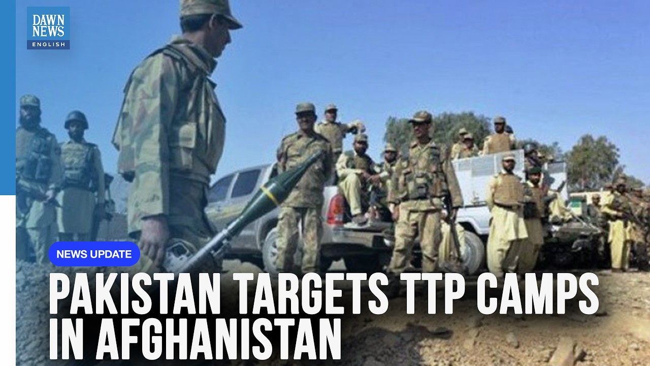 Pakistan Confirms Air Strikes on Three Sites in Afghanistan | Dawn News English