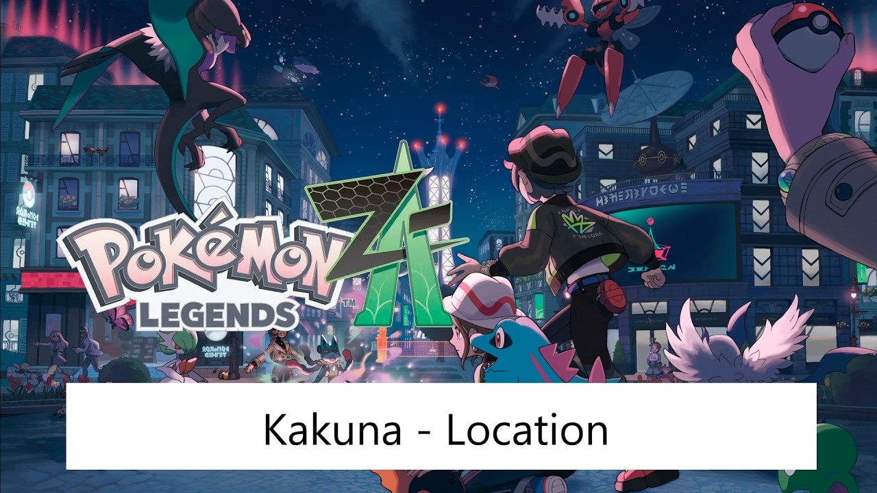 Pokemon Legends Z-A - Kakuna - Location