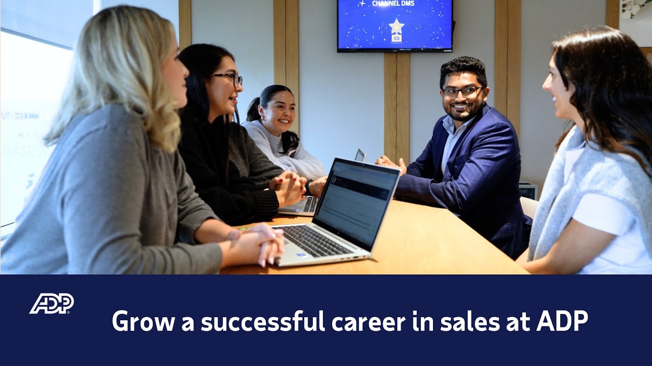 Grow a successful career in sales at ADP