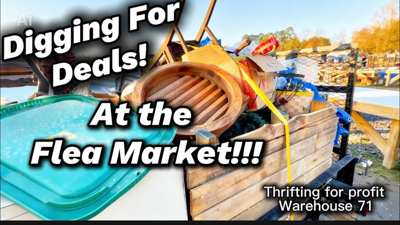 Szukaj okazji na pchlim targu Big D w Dalton, GA &ndash; Warehouse 71 Flea Finds & Friends Visit!