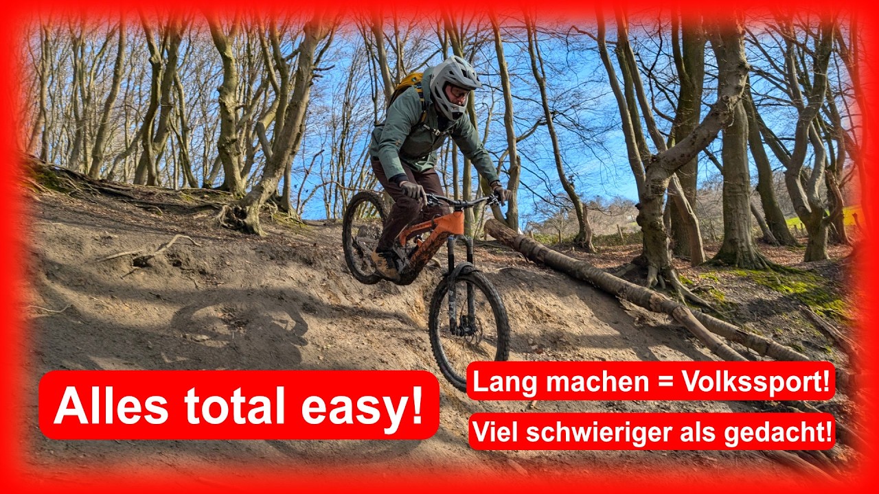 Easy Tour wird HAMMERHART! - Lang machen par exellence - HART gecrasht und überlebt! Giant Reign e+