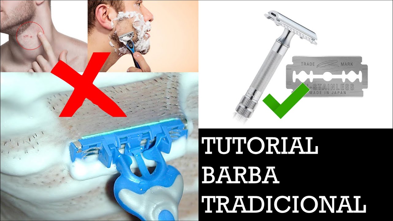 💈 Tutorial de barbear clássico e 10 dicas para evitar irritação e pêlo encravado 💈 Barba Tradicional