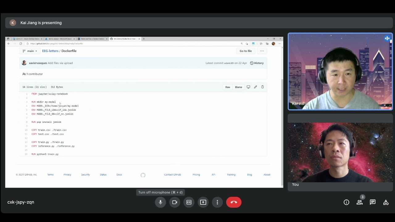 Devops for Data Science Demo (part one)