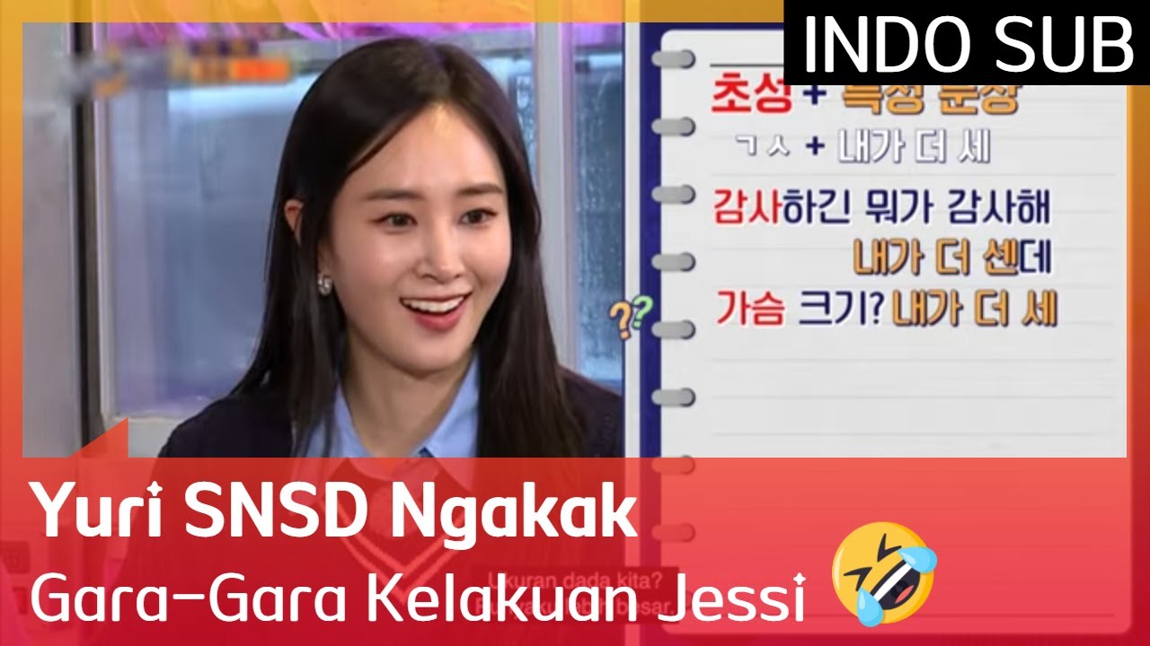 Yuri SNSD Ngakak Gara-Gara Kelakuan Jessi 🤣 #TheSixthSense3 🇮🇩INDO SUB🇮🇩
