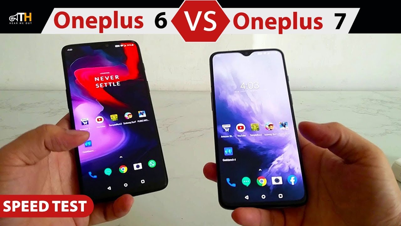 OnePlus 6 vs OnePlus 7 - Speed Test