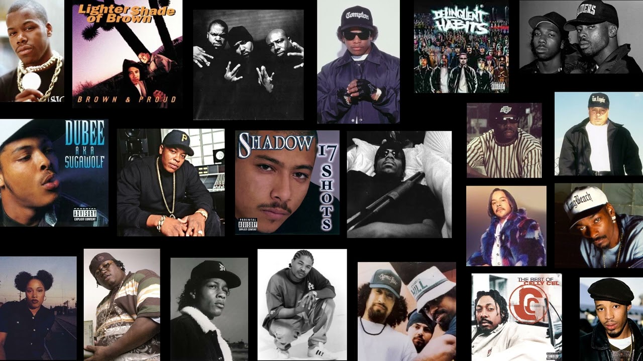 Classic 90's West Coast Rap Music Mix | With Playlist