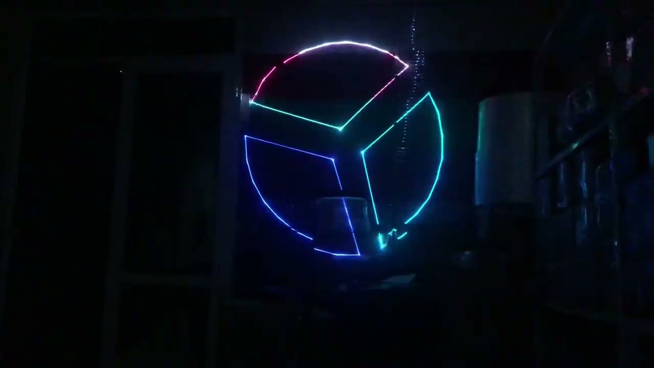 Đèn laser bay phòng 3D con vịt