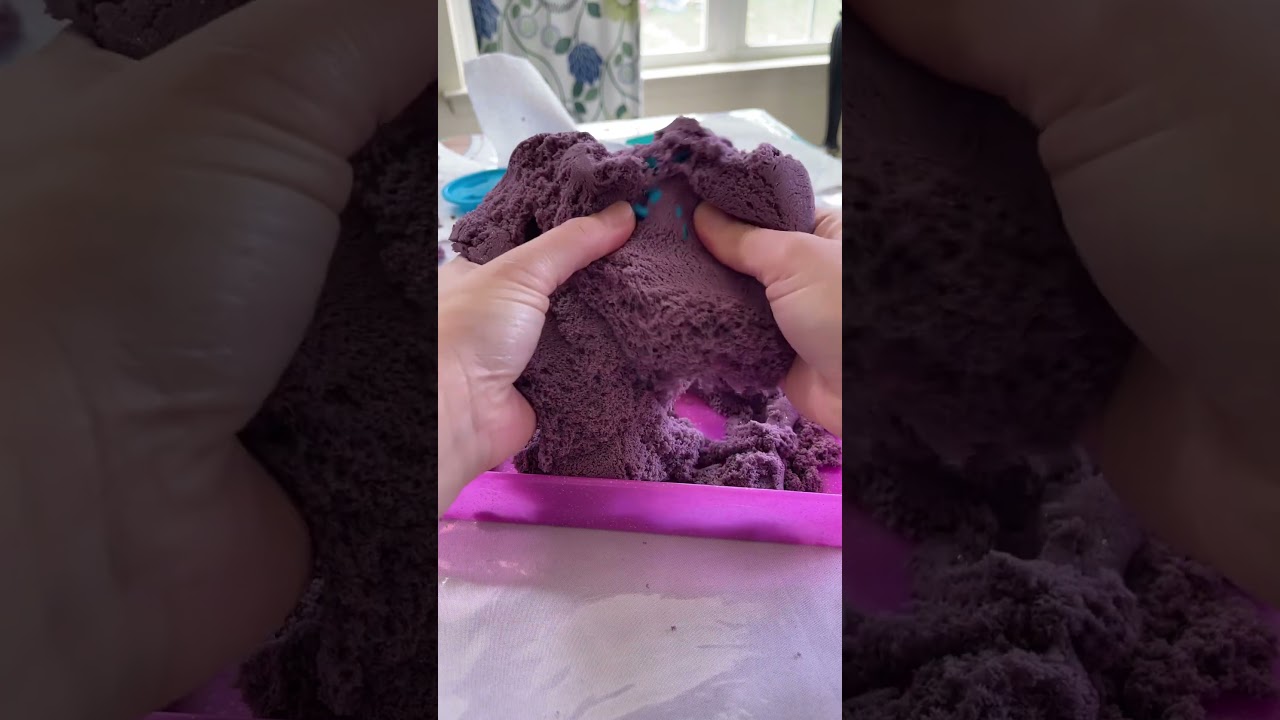 Dragon 🐉 or frog 🐸 @ICECOFFE111 idea from❤️ #kineticsand