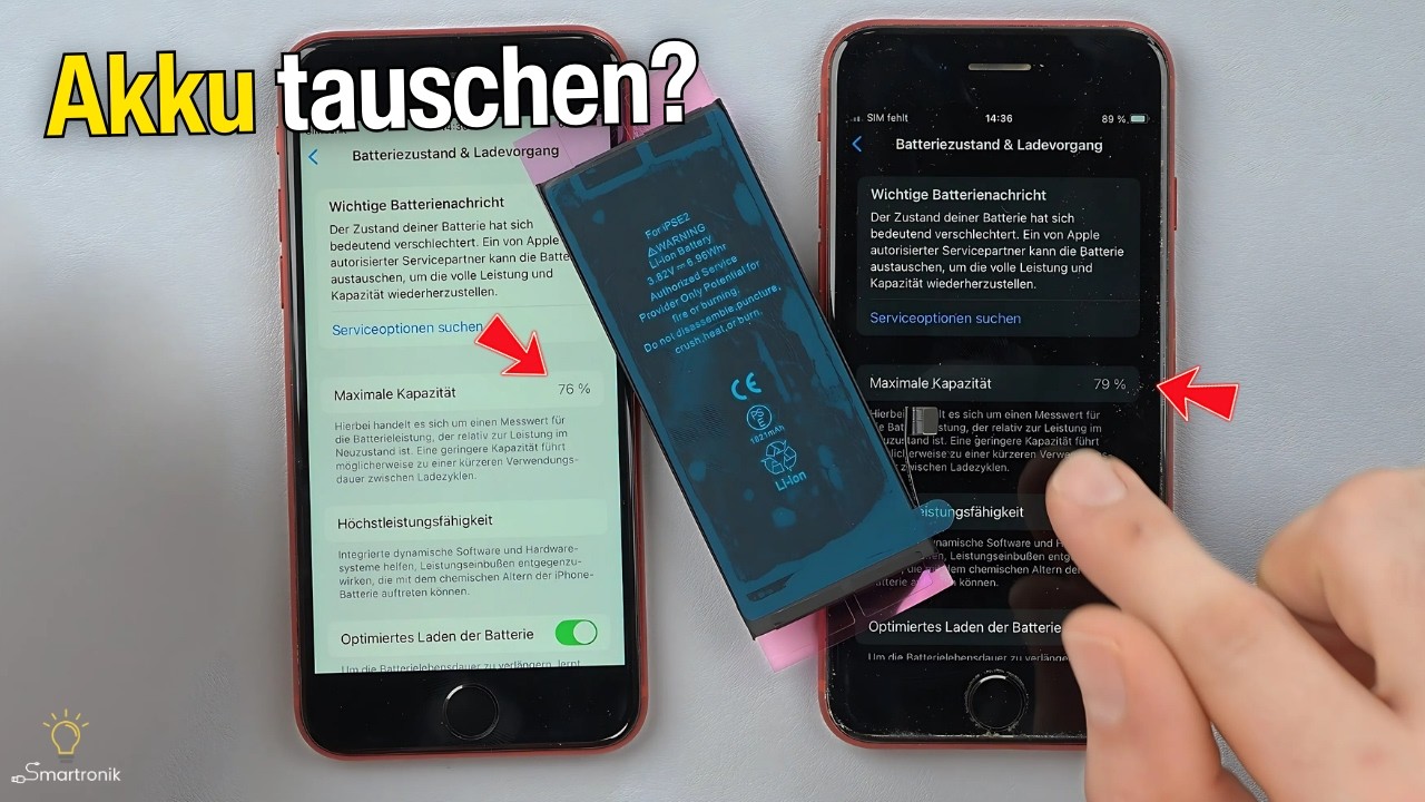 iPhone SE Akku kaputt? So einfach tauschst du ihn!