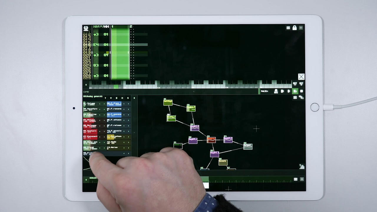 Chiptune Music with SunVox - Video 07 - How to create a song 03