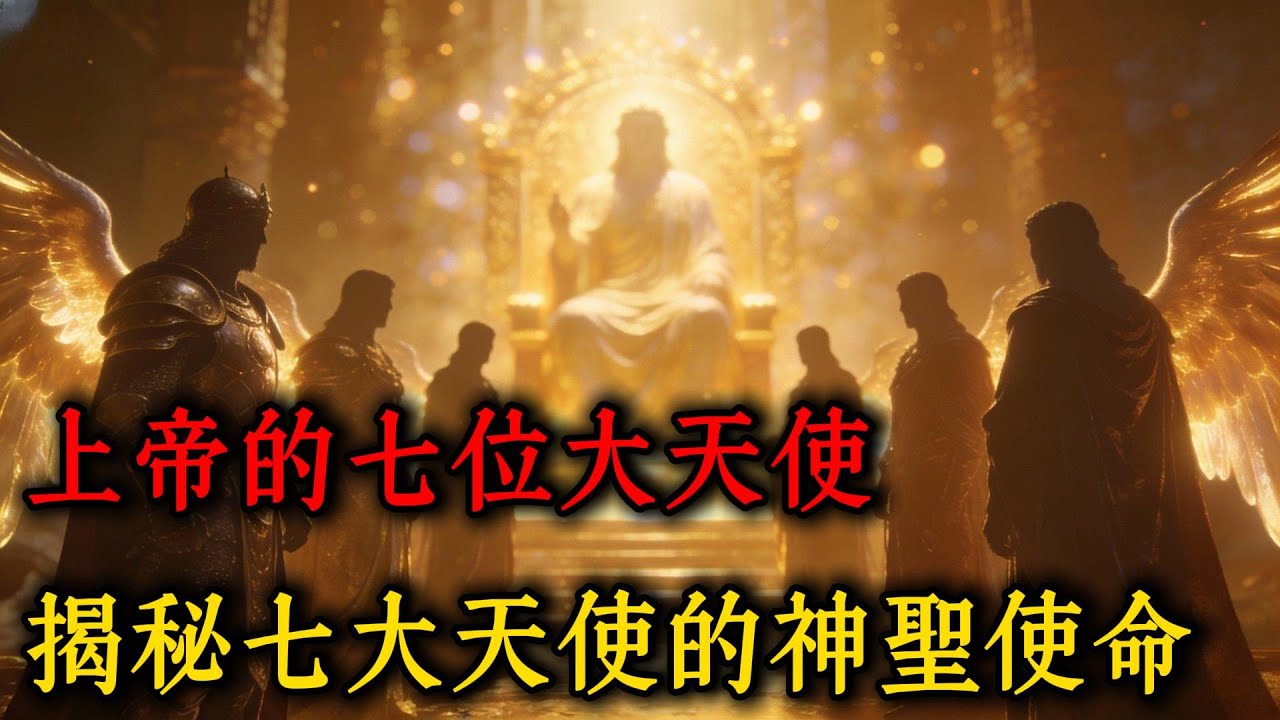 天國的奧秘：揭開侍立在神寶座前的七位大天使長！| 他們的使命與你的生命息息相關！
