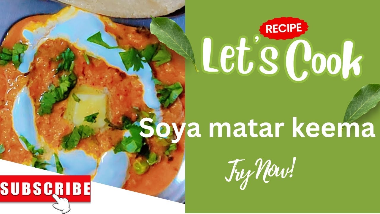 How to make Soya matar keema#recipe #food #full video#ytindia 